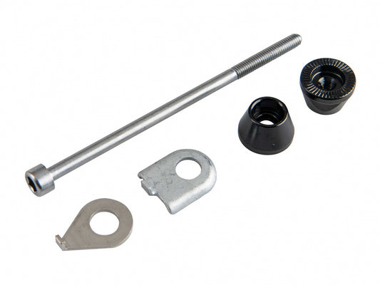 Brompton Front Wheel Axle Fittings for P-Line, Superlight or Hub Dynamo - QFW-HOLSPIN-NB