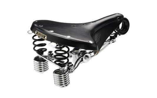 Brooks B190 leather saddle, black