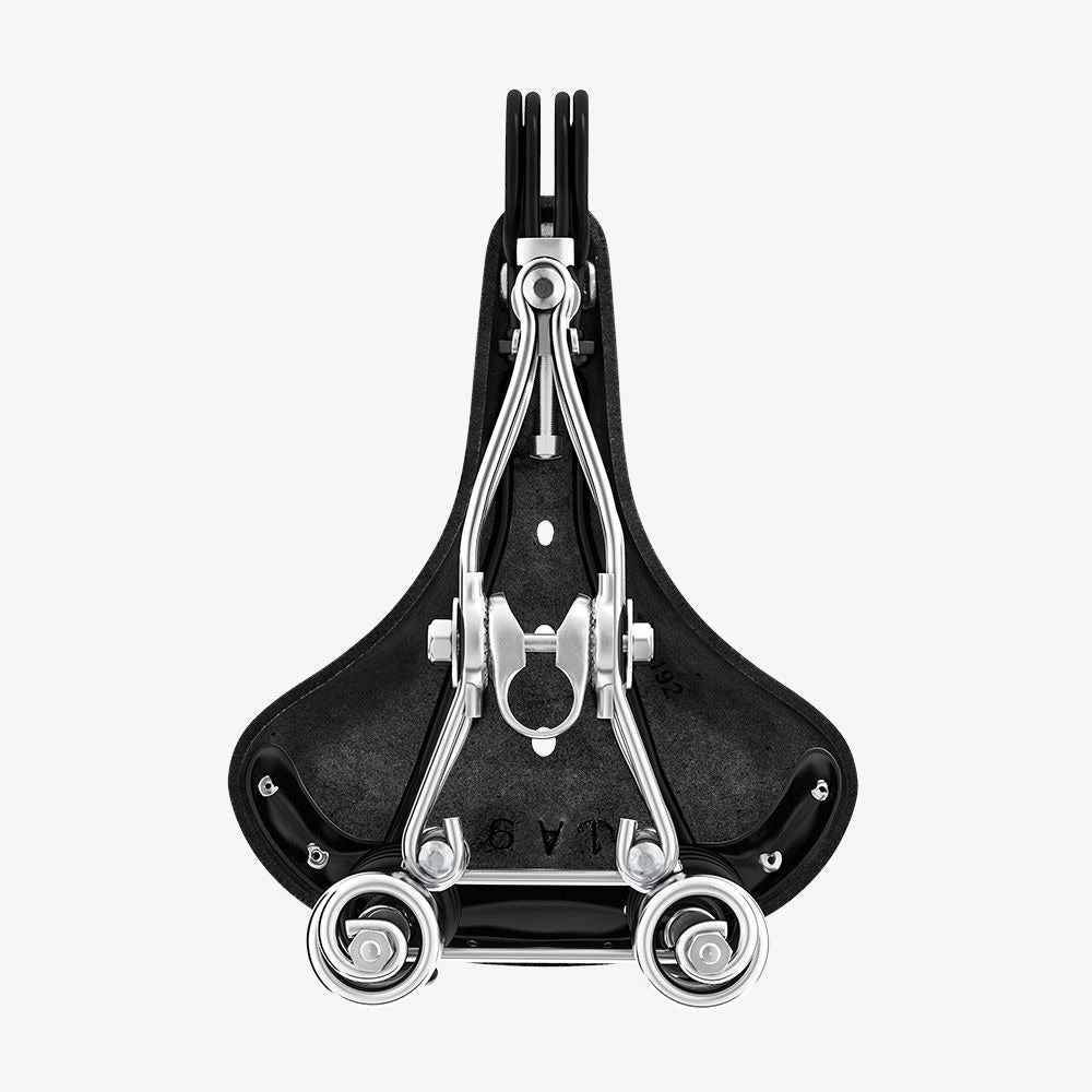 Brooks B135, Double Sprung, Double Rail, Leather Saddle – Clever