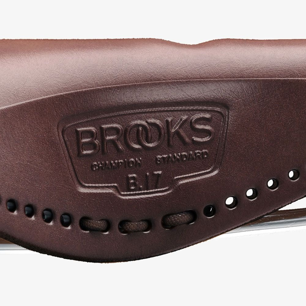 Brooks B17 Imperial Carved Leather Saddle, Antique Brown
