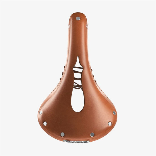 Brooks B17 Imperial Carved Leather Saddle, Honey