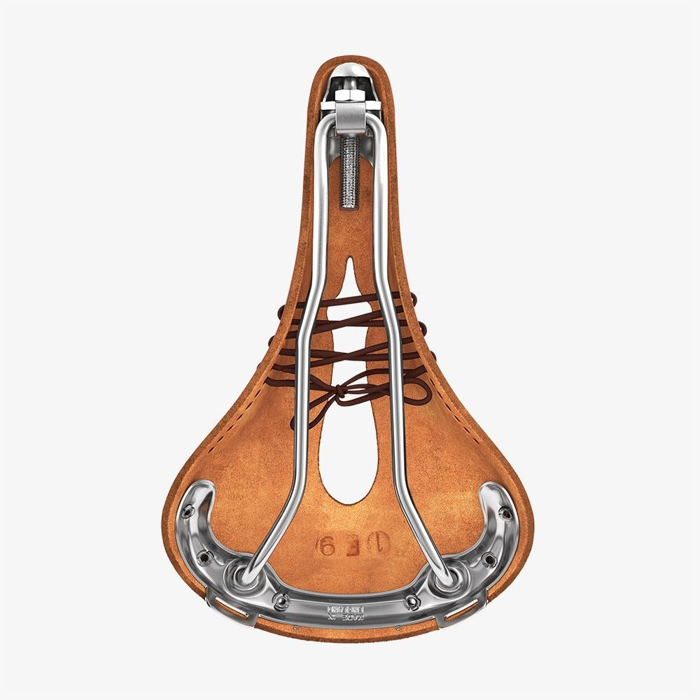 Brooks B17 Imperial Carved Leather Saddle, Honey