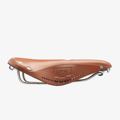 Brooks B17 Imperial Carved Leather Saddle, Honey