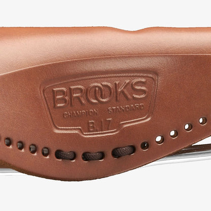 Brooks B17 Imperial Carved Leather Saddle, Honey