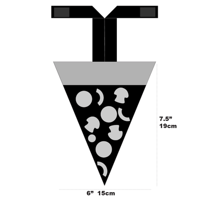 Safety Pizza Bicycle Reflector