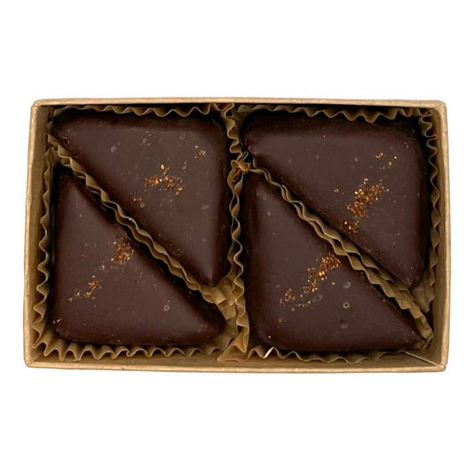 Missionary Chocolates - Spicy Cinnamon Chipolte Truffles - 4pc Box