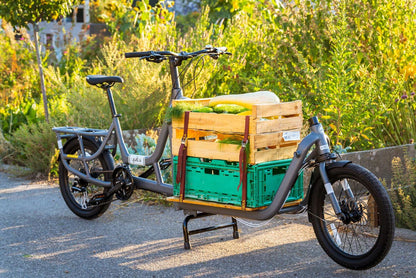 Yuba Supercargo Front Cargo Bike Grey