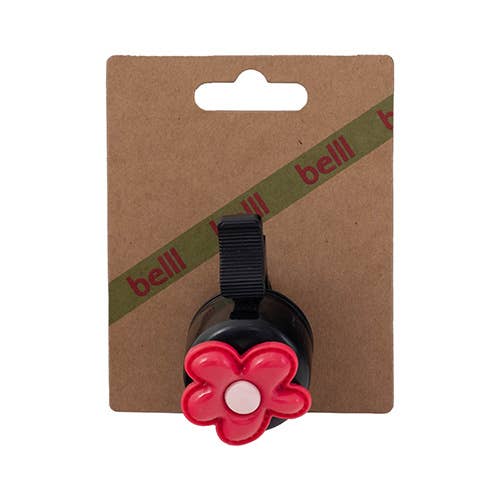 bike butler - Bicycle Bell Flower Red