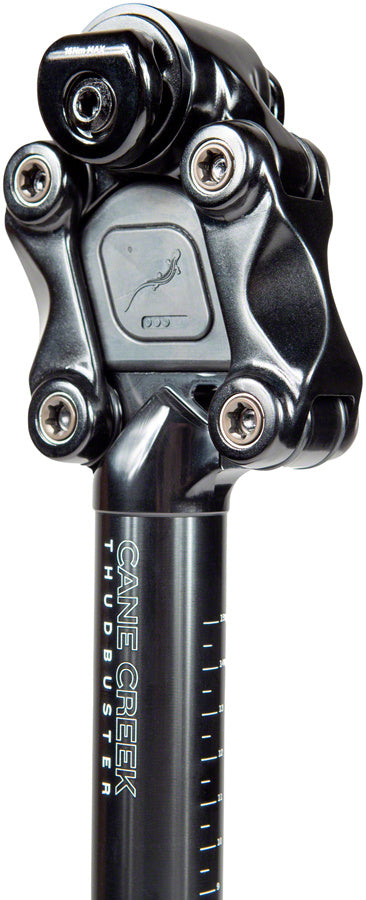 Cane Creek Thudbuster ST Suspension Seatpost, 31.6 x 375, 50mm Travel, Black
