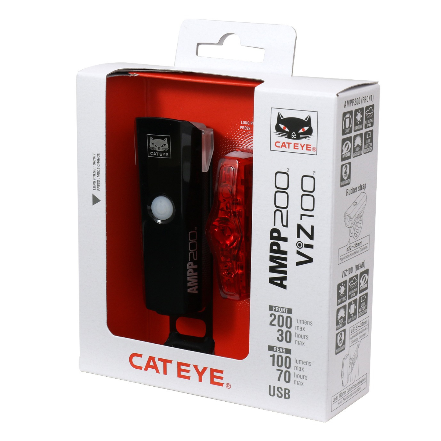 Cateye AMPP/VIZ Lights