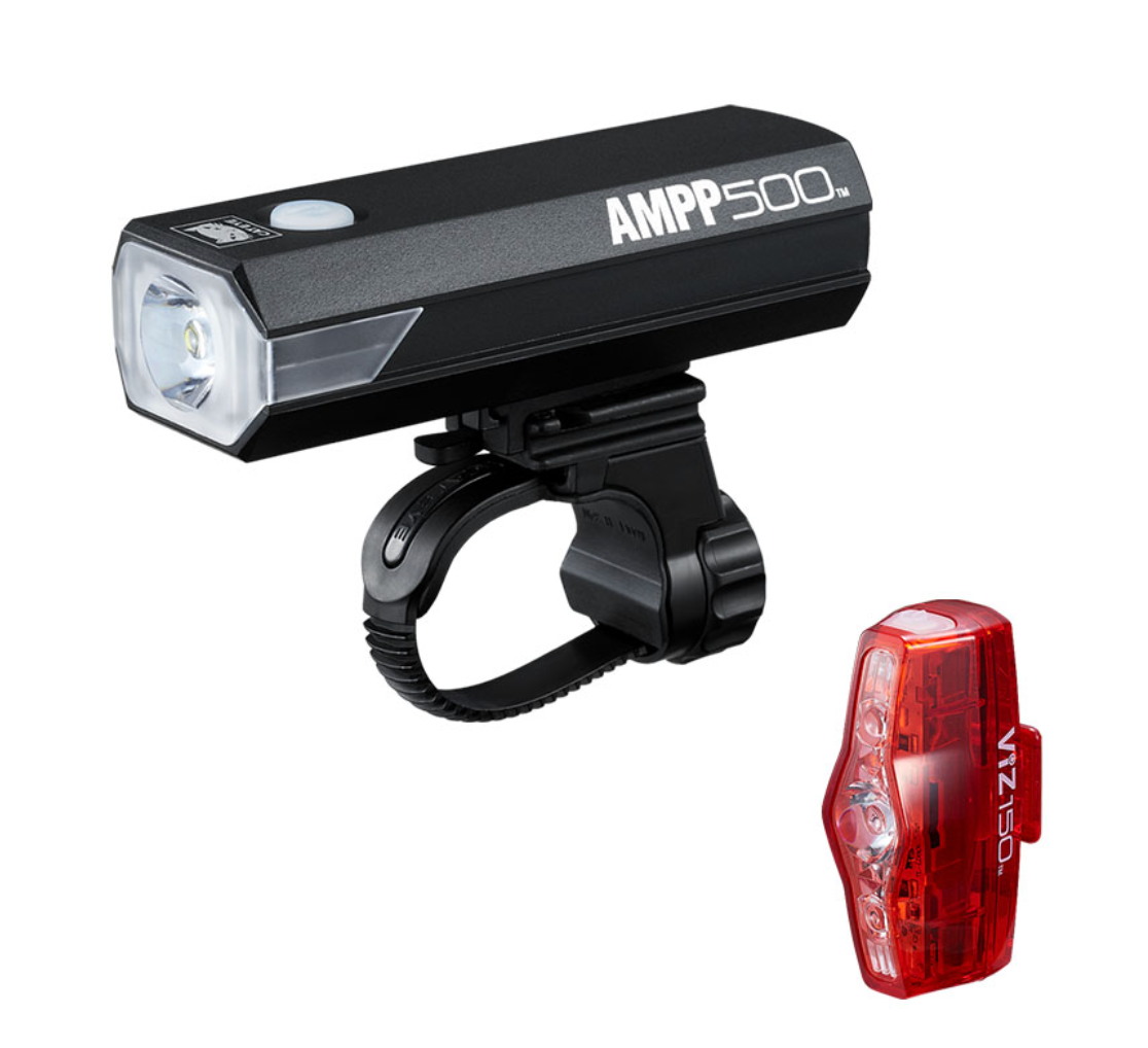 CatEye AMPP500/ViZ150 Headlight/Taillight Set