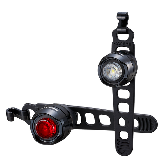 Cateye Combo ORB Rechargeable Light Set - Front & Rear