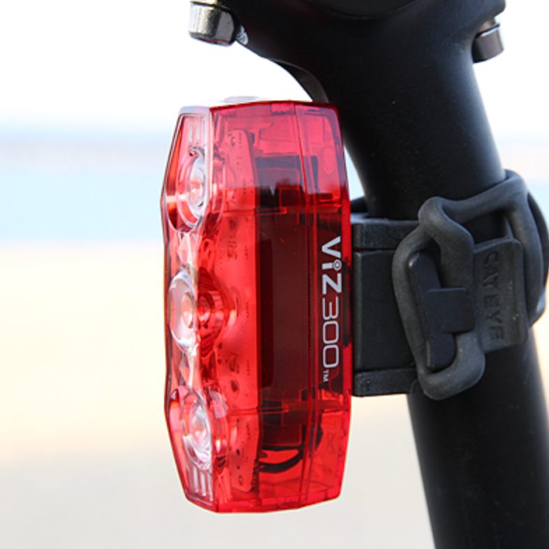Cateye TL-LD810-R ViZ300 Rechargeable Rear Light