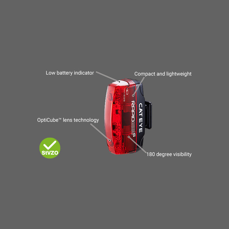 Brompton German Rear Light for G Line - Battery