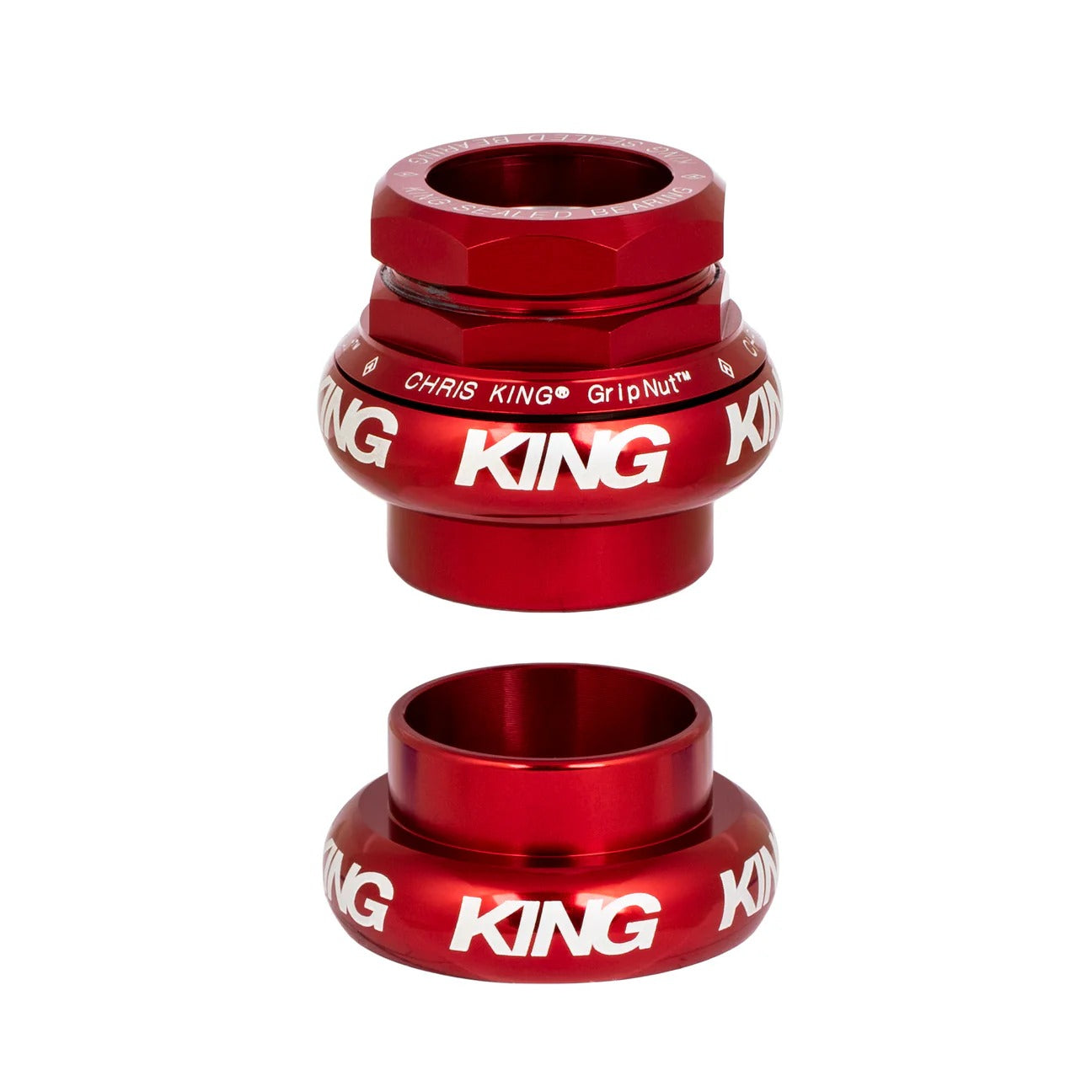 ChrisKing GripNut 1-1/8(OS) BOLD ブロンプトン Chris King Gripnut Headset for Brompton 1-1/8