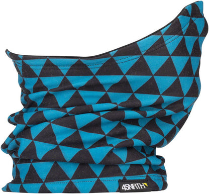 45NRTH Vindkast Reversible Neck Gaiter - Teal/Black, One Size