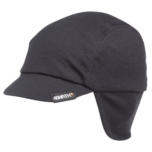 45NRTH Greazy Cycling Cap - Black, Small/Medium