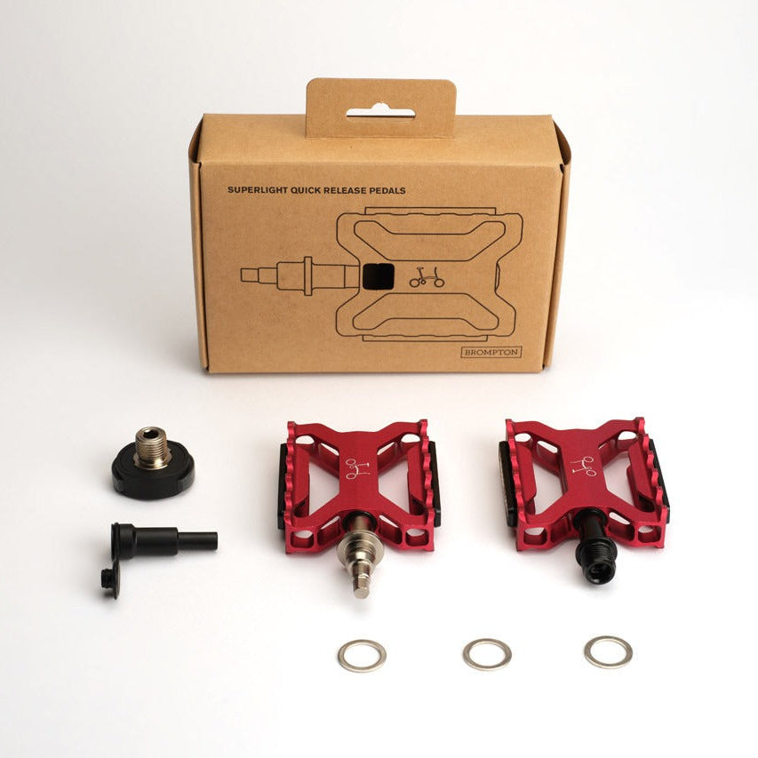 Brompton ColourLab Superlight Quick Release Pedals – Clever Cycles