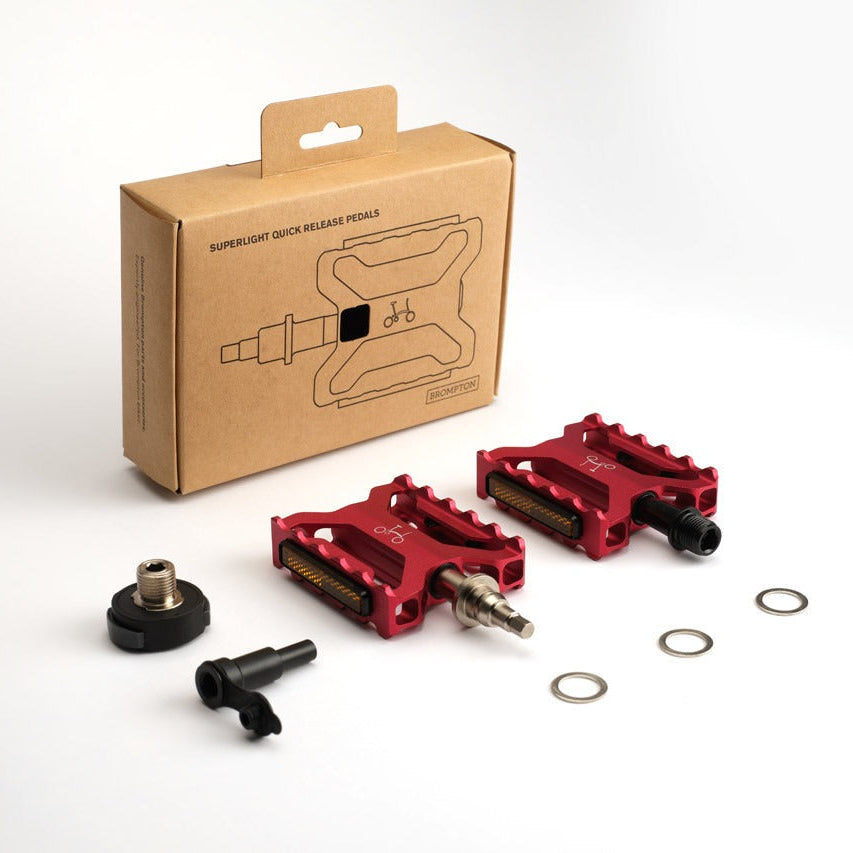 Brompton ColourLab Superlight Quick Release Pedals – Clever Cycles