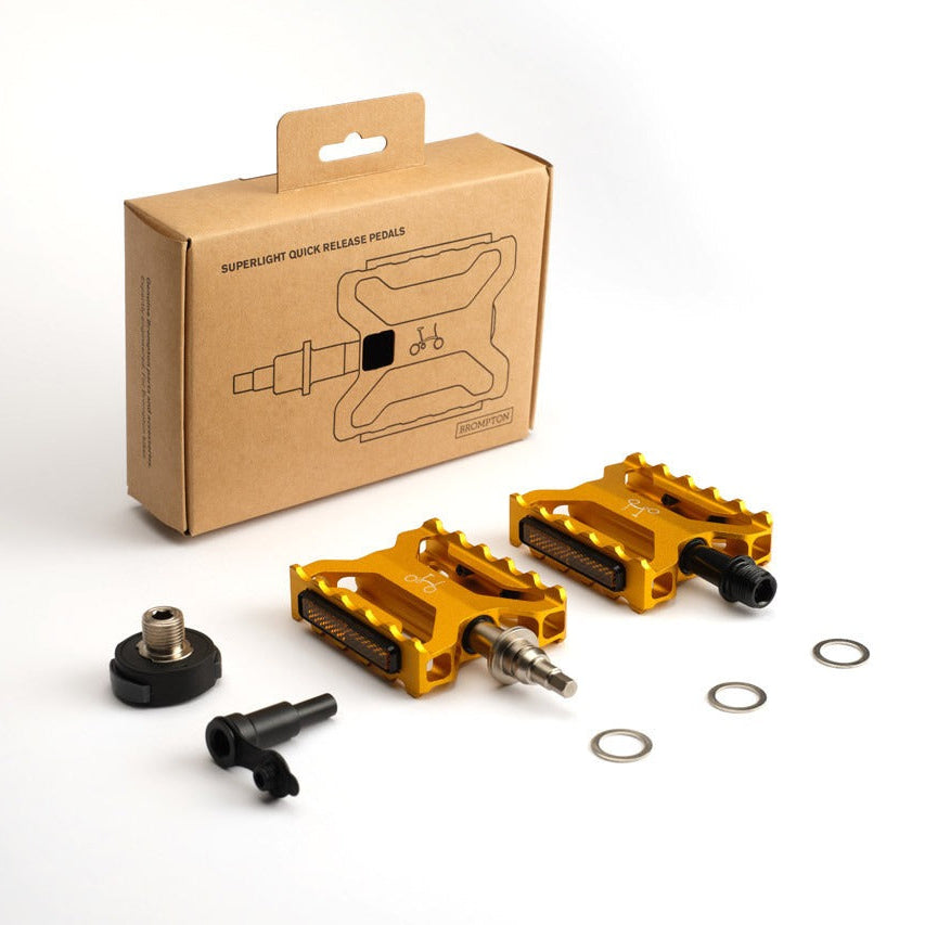 Brompton ColourLab Superlight Quick Release Pedals
