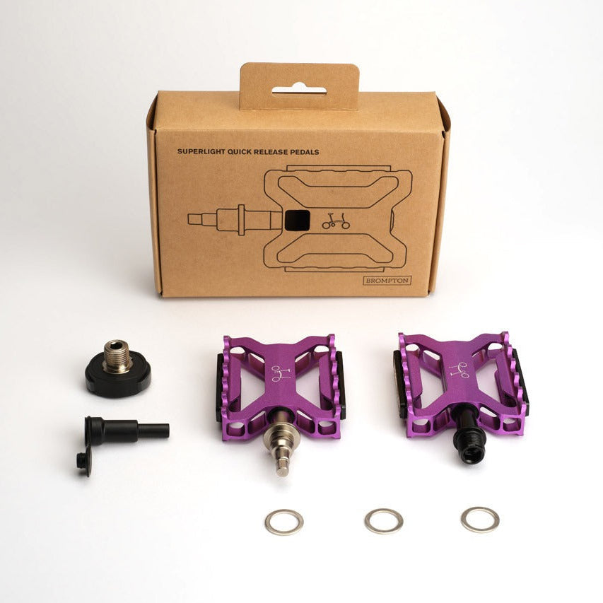 Brompton ColourLab Superlight Quick Release Pedals