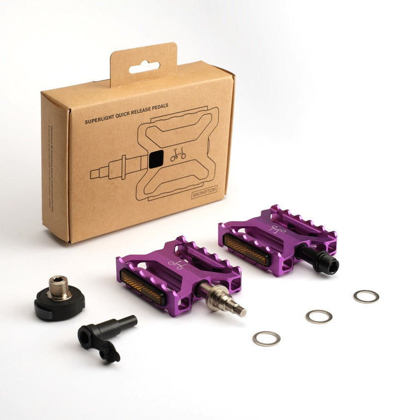 Brompton ColourLab Superlight Quick Release Pedals