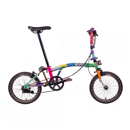Brompton Custom Shop x Curtis Bullock Wild Style Brompton Low 2 Speed