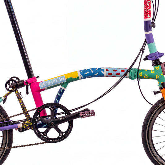 Brompton Custom Shop x Curtis Bullock Wild Style Brompton Low 2 Speed