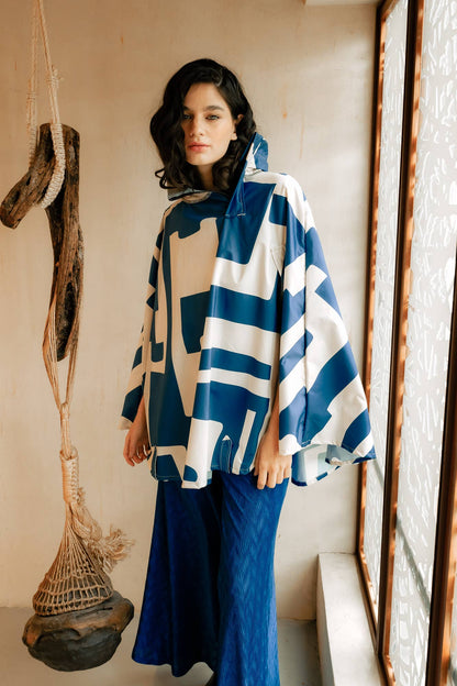 PLUVO - Blue City Rain Cape