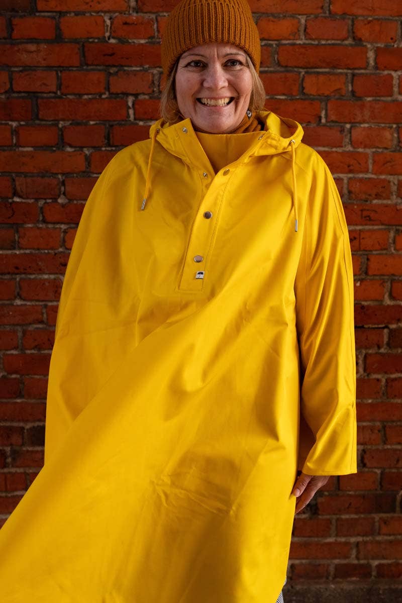 Danefae København - Danerain Poncho Dark Yellow