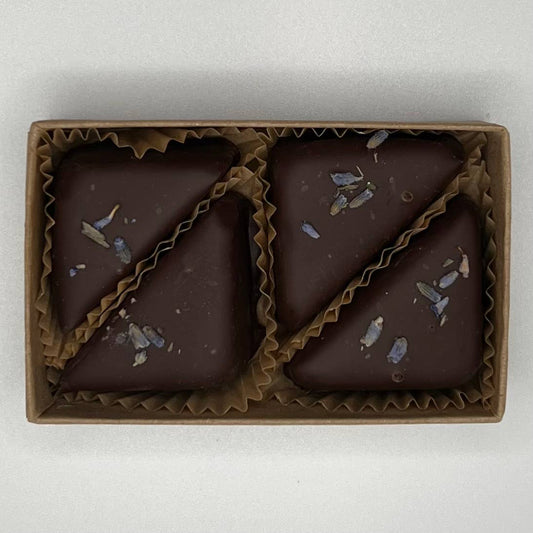 Missionary Chocolates - Local Lavender Truffles - 4pc Box