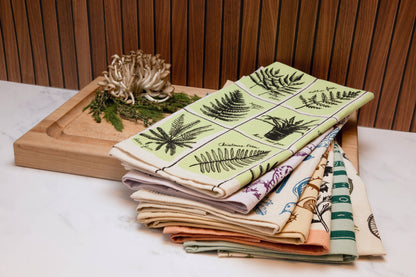 ilikesara | art + goods - Tea towel | bicycle adventure - bike & nature cotton flour sack dish cloth