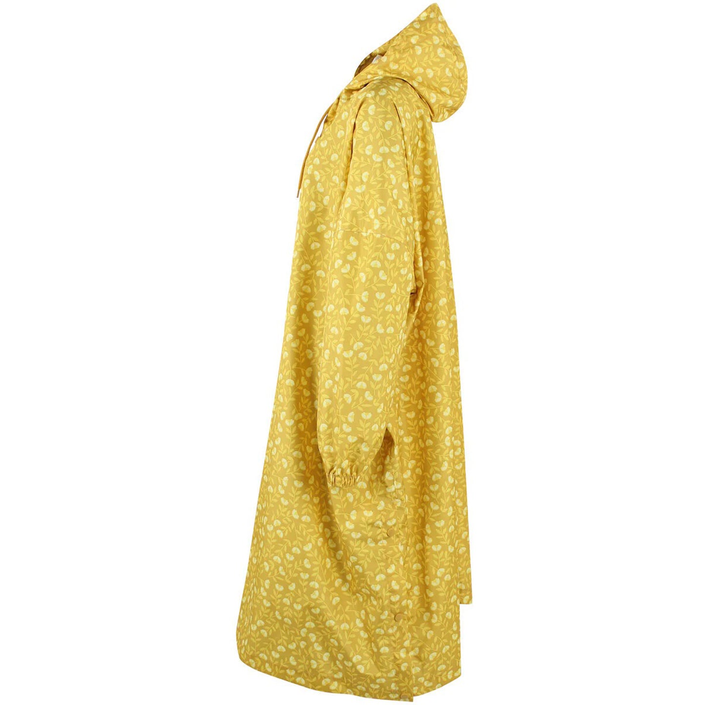 Danefae København - Danedream Drops Rain Poncho Dark Yellow FLEURIE