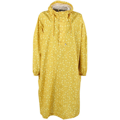 Danefae København - Danedream Drops Rain Poncho Dark Yellow FLEURIE