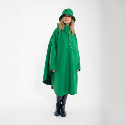 Danefae København - Danerain Poncho Green