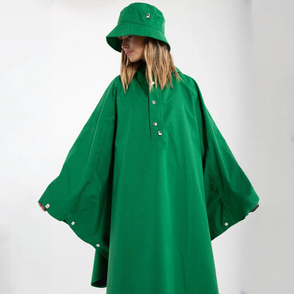 Danefae København - Danerain Poncho Green