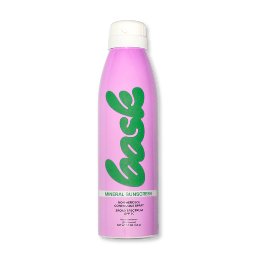 Bask Sunscreen - Bask SPF 50 Mineral Non-Aerosol Spray - Fragrance-Free