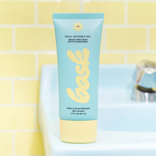 Bask Sunscreen - Bask SPF 40 Daily Invisible Gel Face Sunscreen
