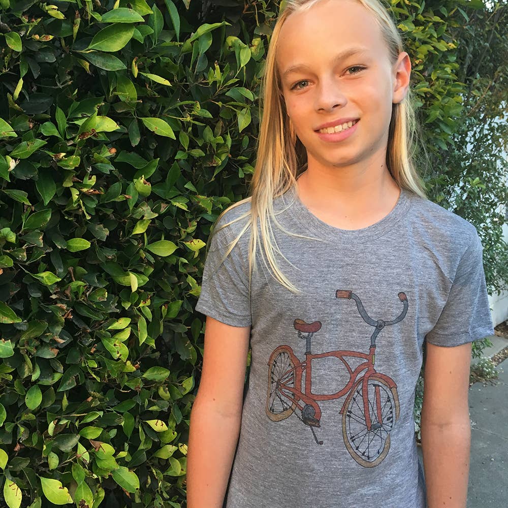orangeheat - Beach Cruiser - Kids Triblend Tee