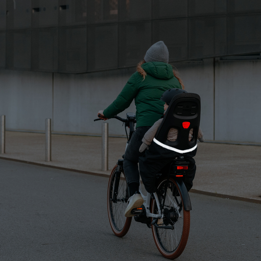 RAINETTE - Eco-friendly polar cover for child bike seat