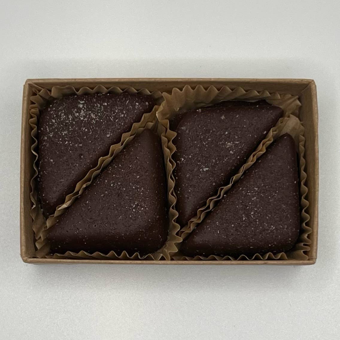 Missionary Chocolates - Vanilla Salted Caramel Truffles - 4pc Box