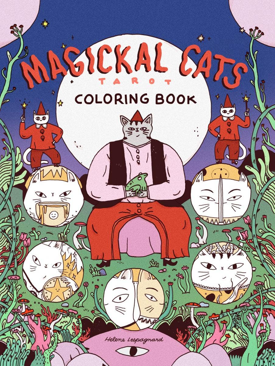 Microcosm Publishing & Distribution - Magickal Cats Tarot Coloring Book