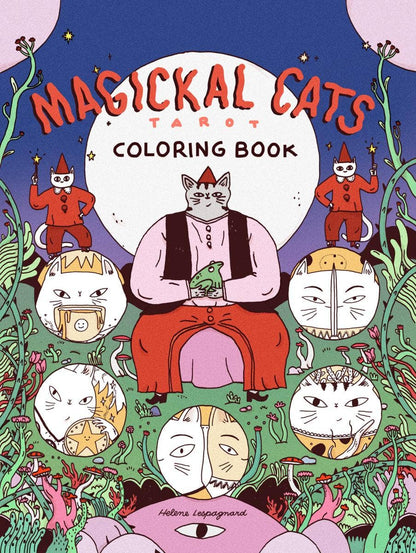 Microcosm Publishing & Distribution - Magickal Cats Tarot Coloring Book