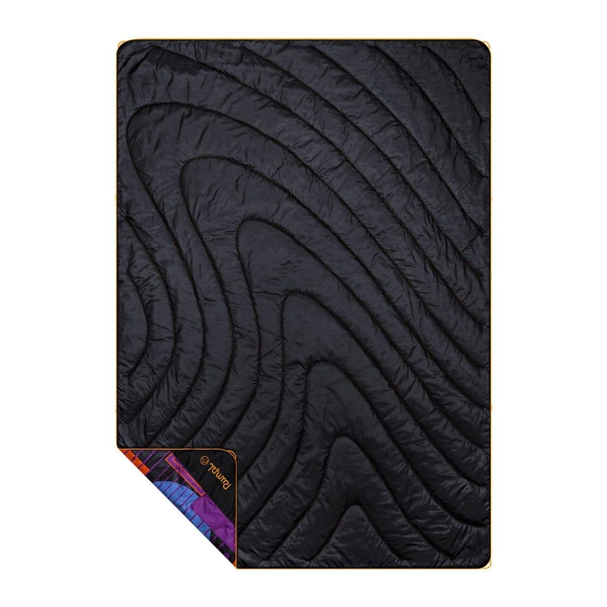 Rumpl - Original Puffy Blanket - Deep Violet Discoid