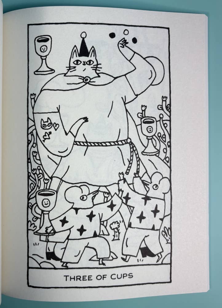 Microcosm Publishing & Distribution - Magickal Cats Tarot Coloring Book
