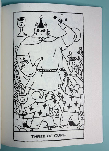 Microcosm Publishing & Distribution - Magickal Cats Tarot Coloring Book