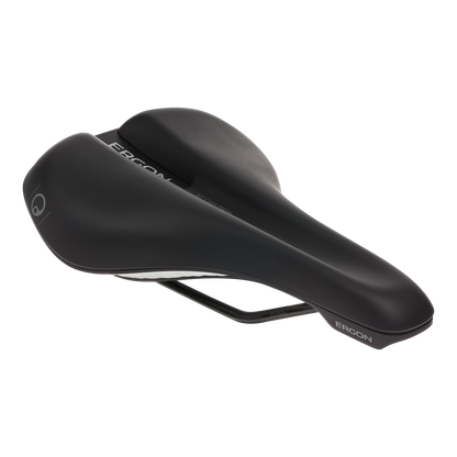 Ergon Touring ST Core Prime Saddle - Chromoly, Black, Men's, Medium/Large