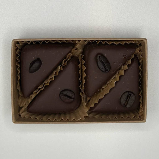 Missionary Chocolates - Simply Espresso Truffles - 4pc Box