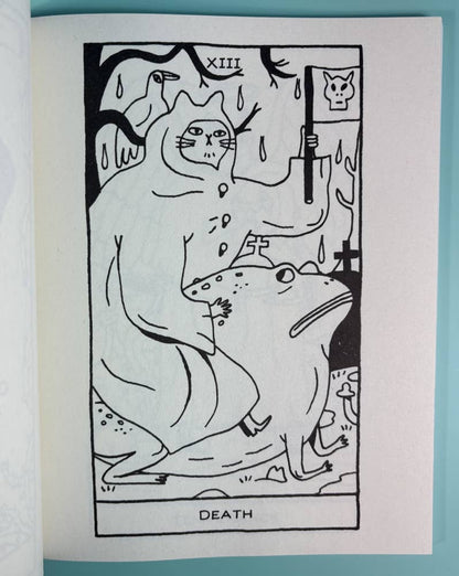Microcosm Publishing & Distribution - Magickal Cats Tarot Coloring Book