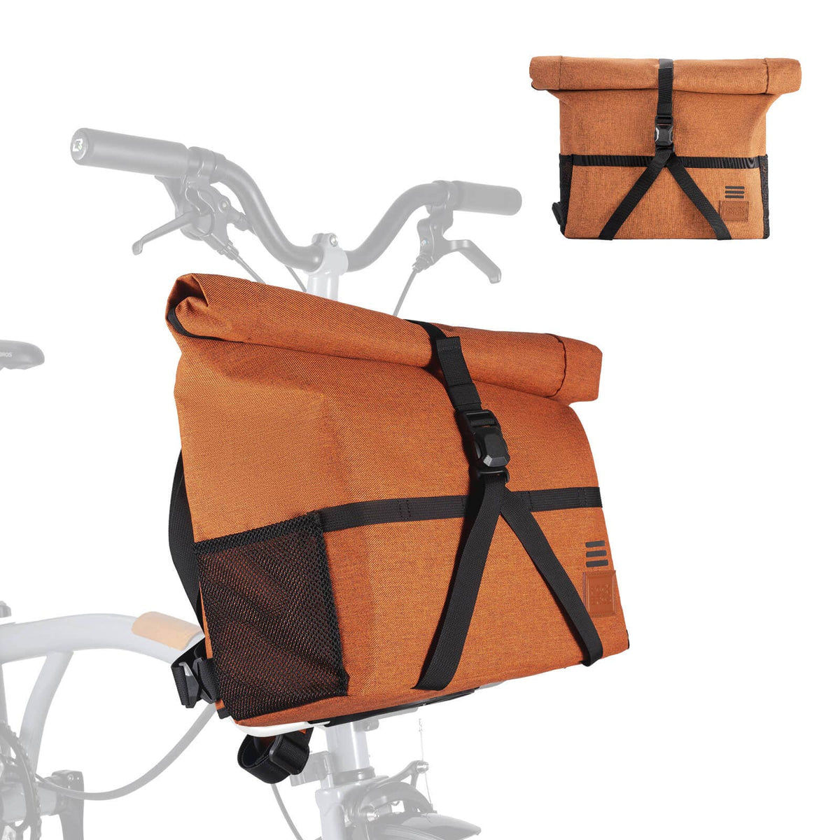 ROCKBROS - Folding Bike Handlebar Bag & Shoulder Bag - 8L